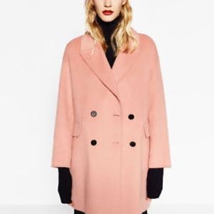 ZARA Pink Coat